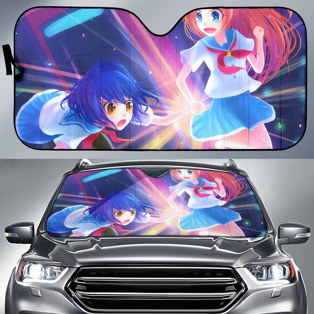 Kokona Papika Flip Flappers Hd Car Sun Shade Gift Ideas 2021