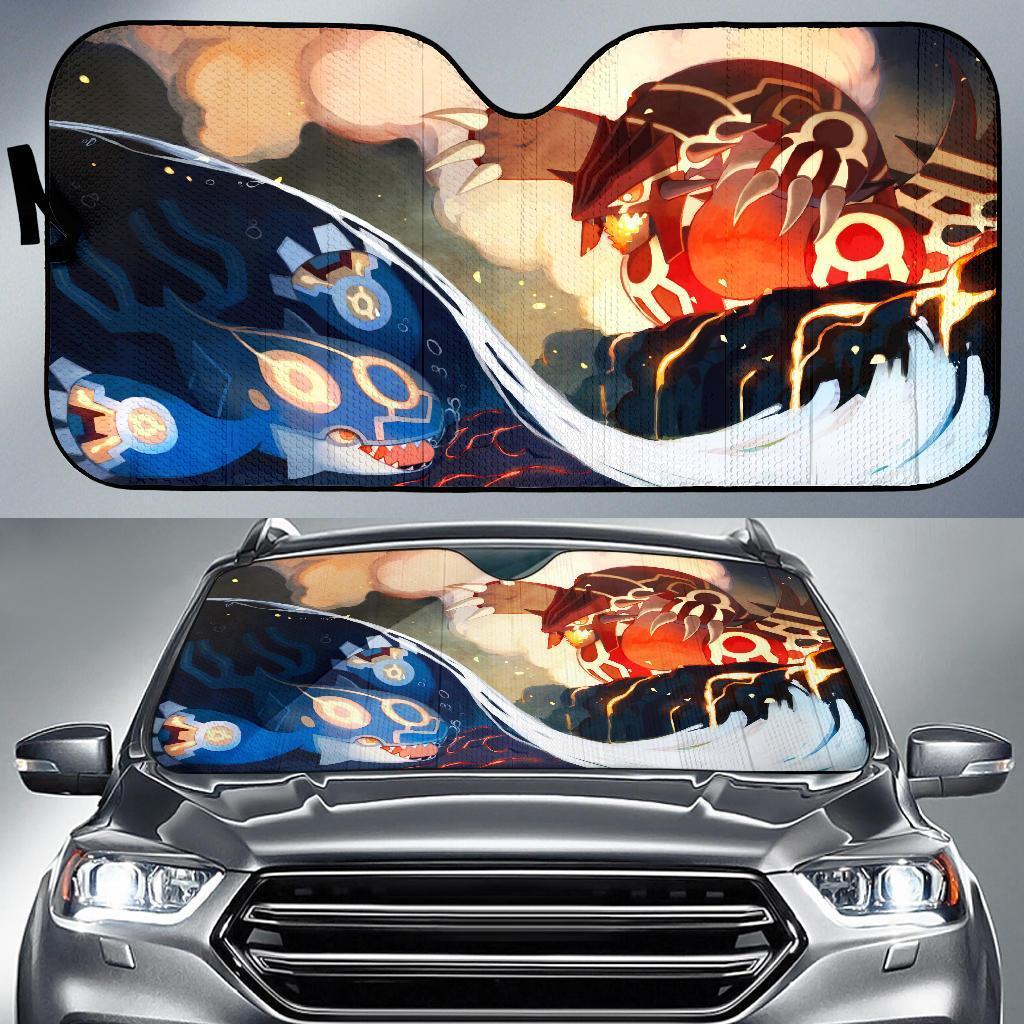 Kyogre And Groudon Car Sun Shades Amazing Best Gift Ideas 2021