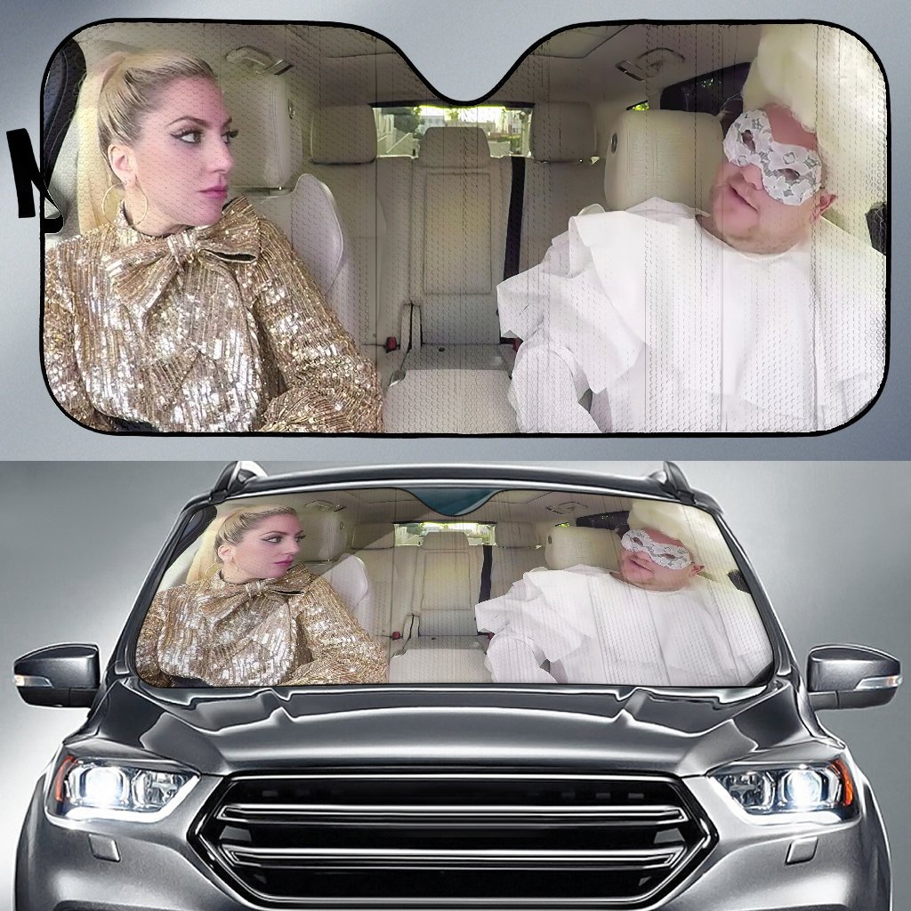 Lady Gaga 4 Car Auto Sun Shade