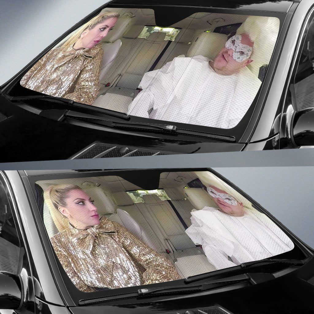 Lady Gaga 4 Car Auto Sun Shade