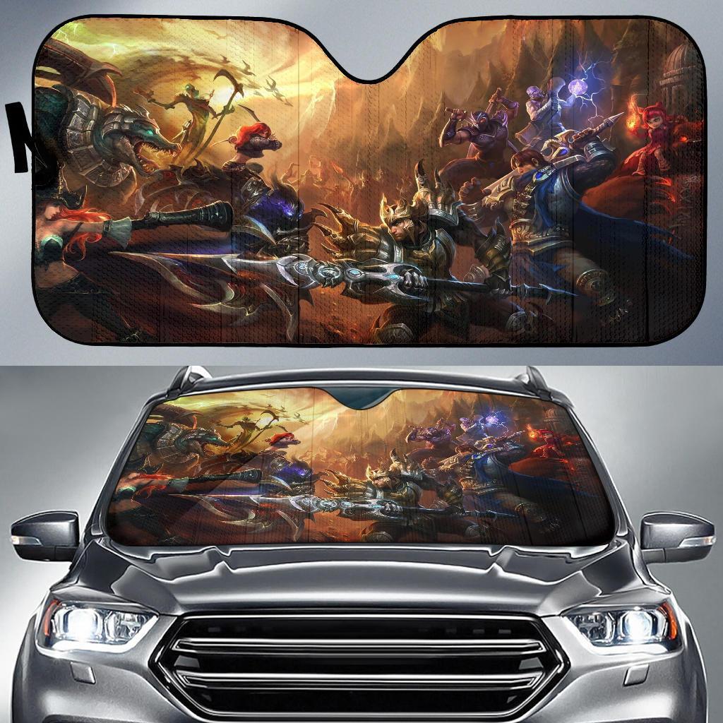 League Of Legends Car Sun Shades Amazing Best Gift Ideas 2021