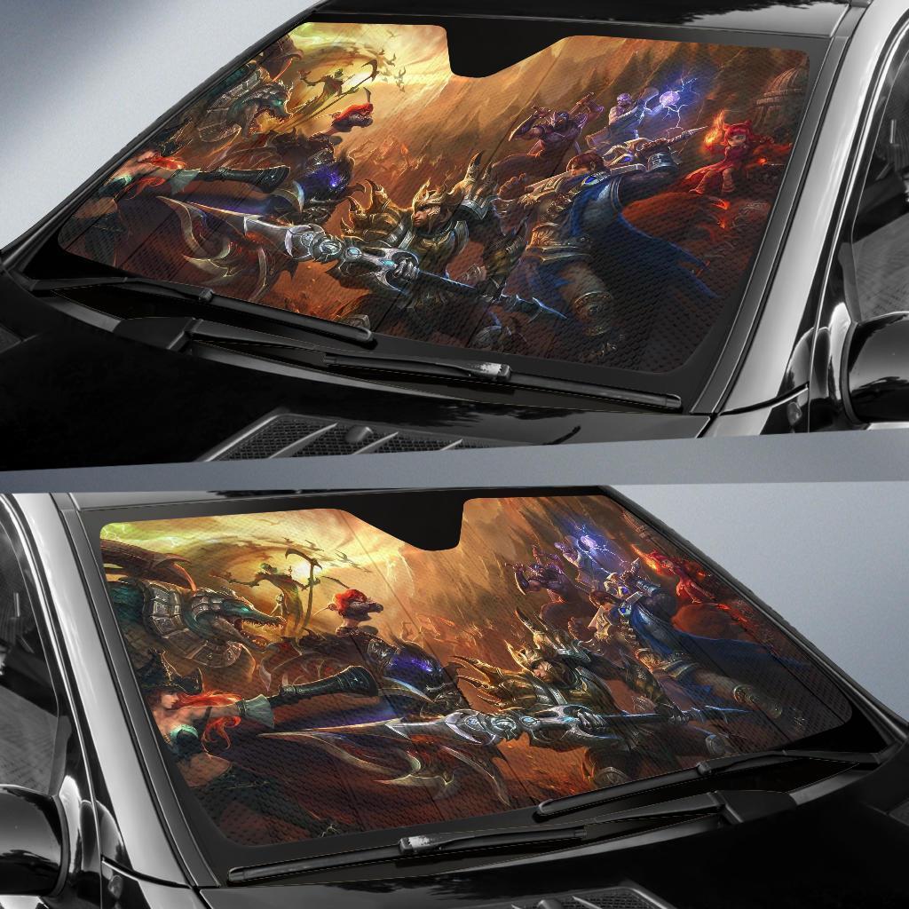 League Of Legends Car Sun Shades Amazing Best Gift Ideas 2021