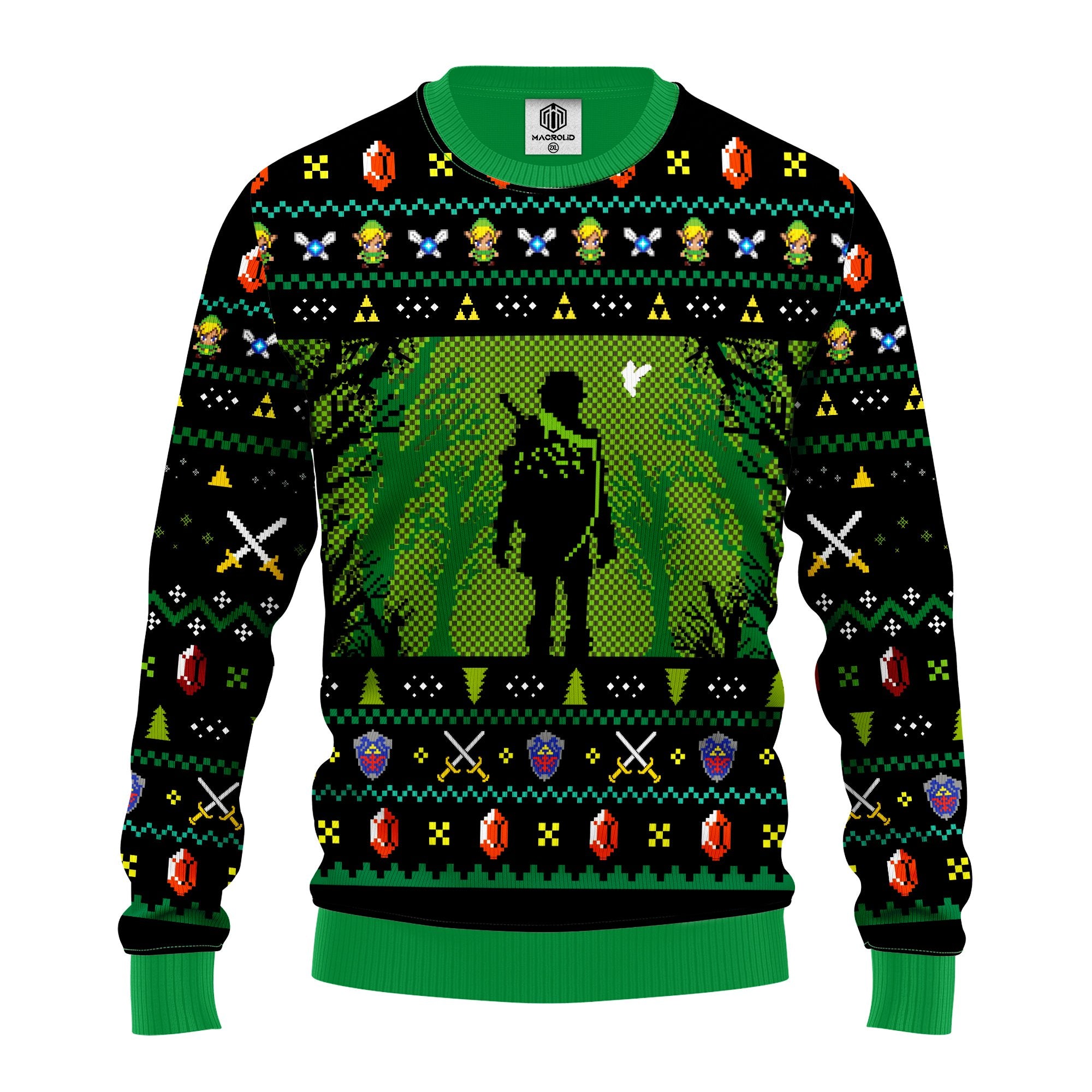 Legend Of Zelda Ugly Christmas Sweater Amazing Gift Idea Thanksgiving Gift