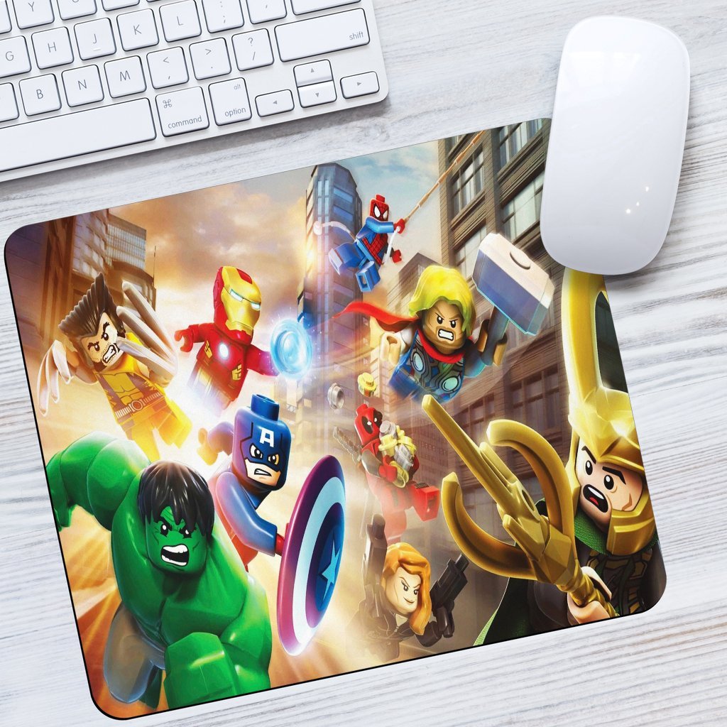 Lego Avenger Fight Mouse Pads Office Decor Office Gift 2022