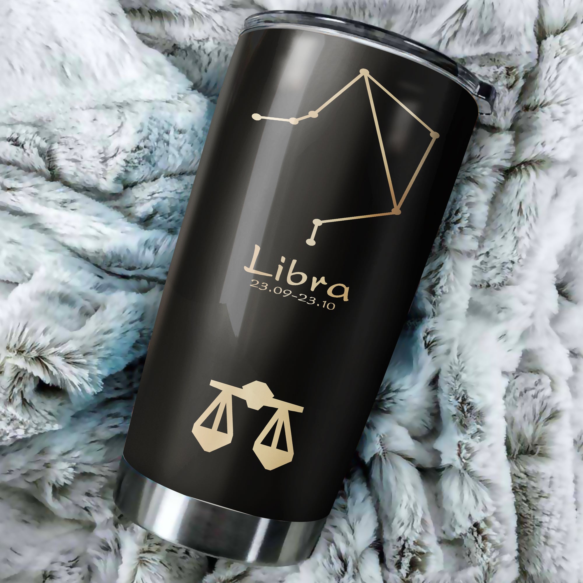 Libra Tumbler Perfect Birthday Best Gift Stainless Traveling Mugs 2021