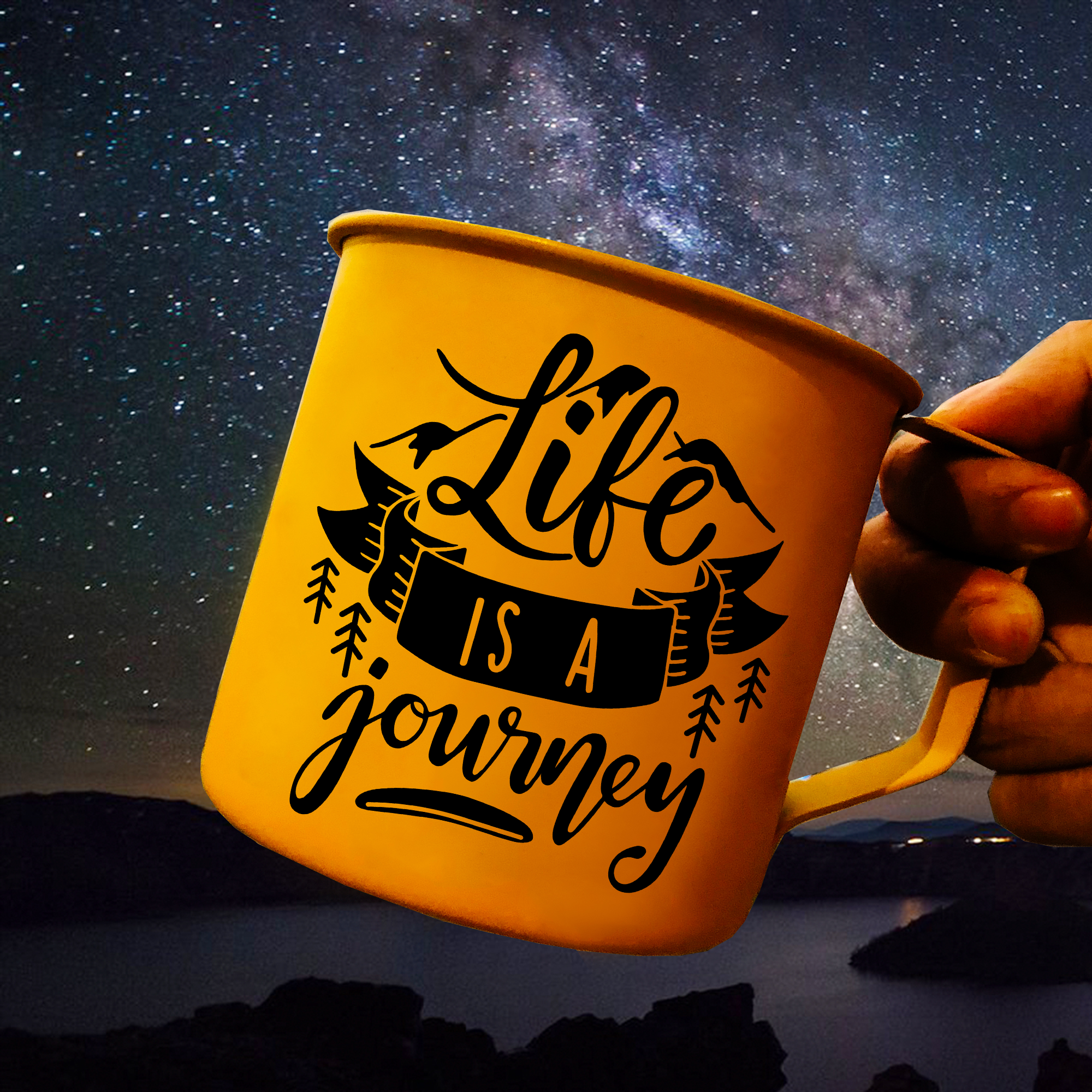 Life Is A Journey Mc Campfire Travel Mugs 2022