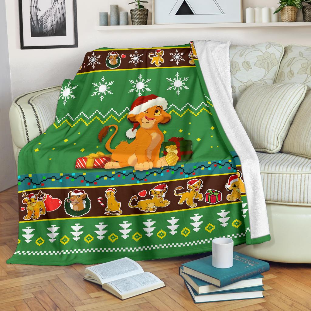 Lion King Christmas Blanket Amazing Gift Idea