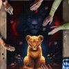 Lion King Father And Son Mock Jigsaw Puzzle Kid Toys
