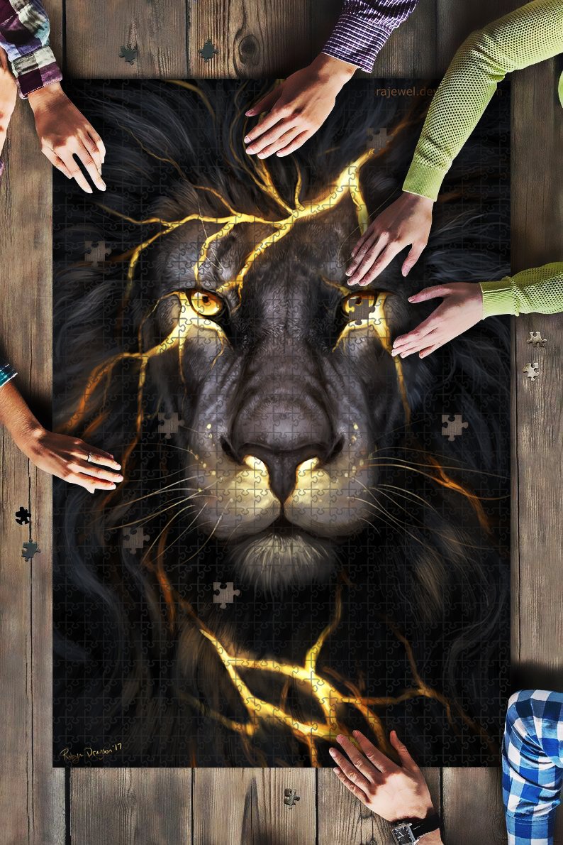 Lion King Thunder Jigsaw Puzzle