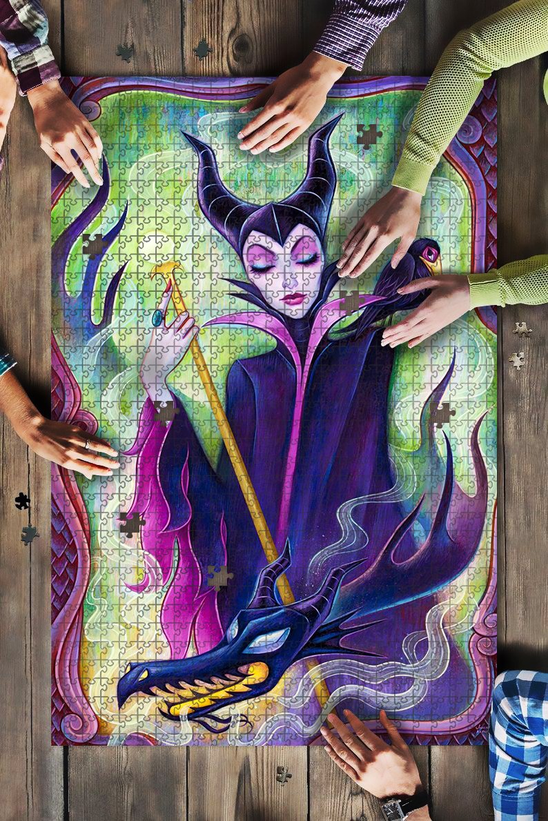 Maleficent Art Jigsaw Puzzle