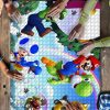 Mario In Garden Mock Jigsaw Puzzle Kid Toys