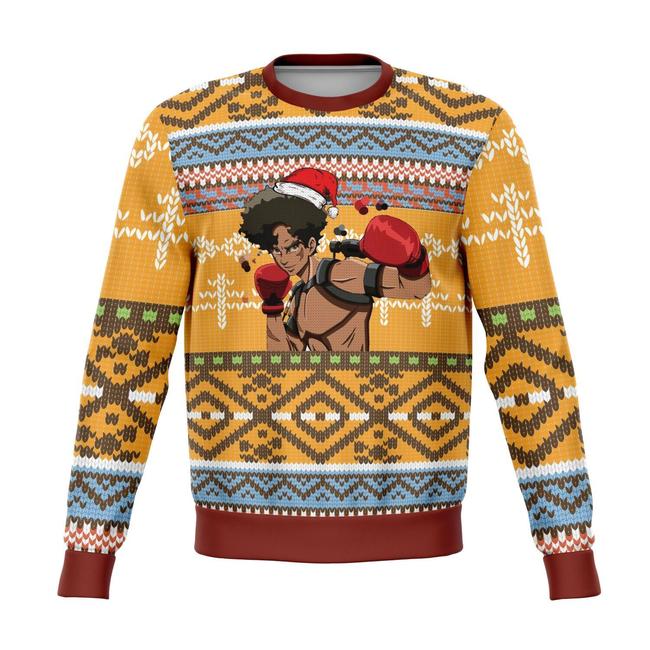 Megalo Box Premium Ugly Christmas Sweater Amazing Gift Idea Thanksgiving Gift