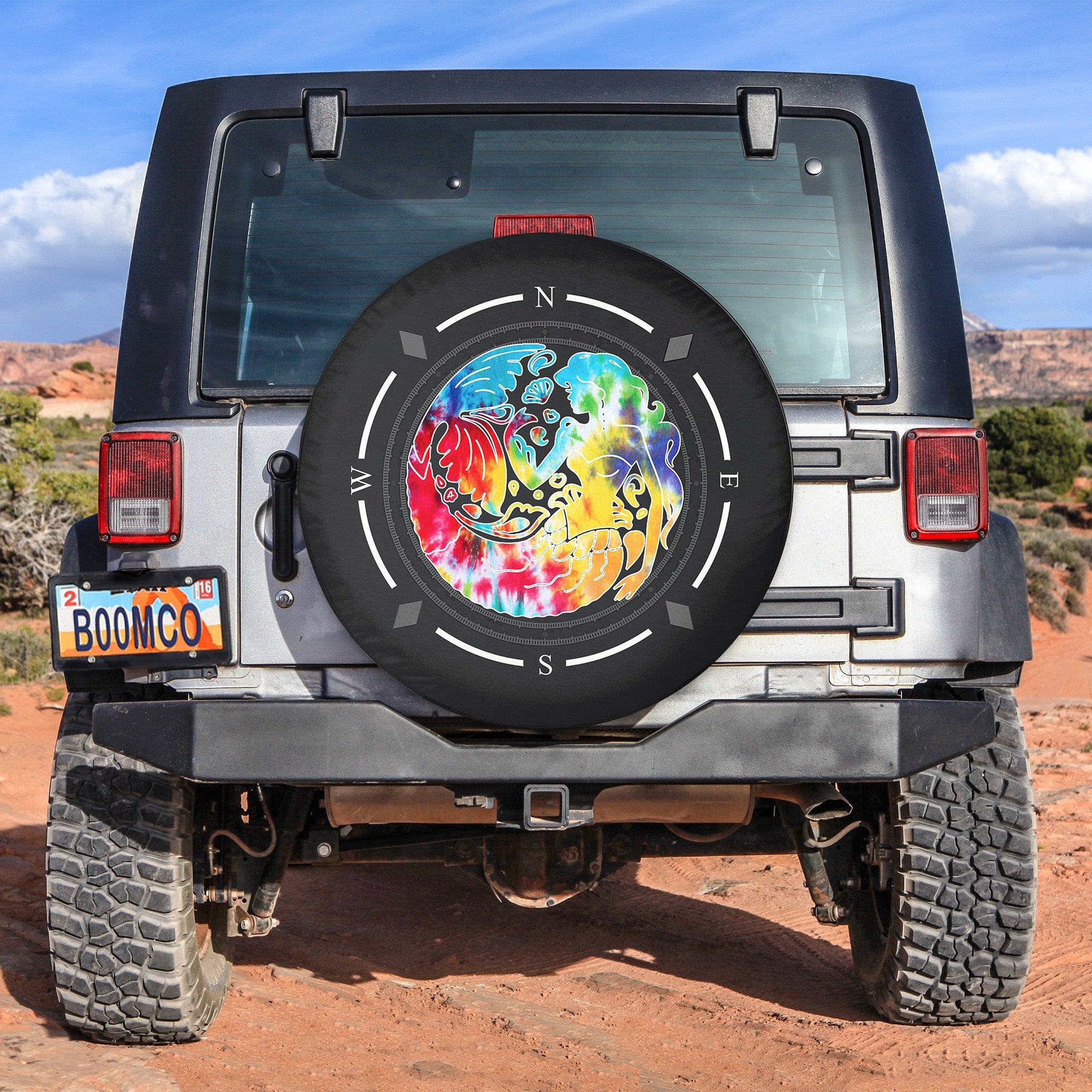 Mermaid Spare Tire Cover Gift For Campers