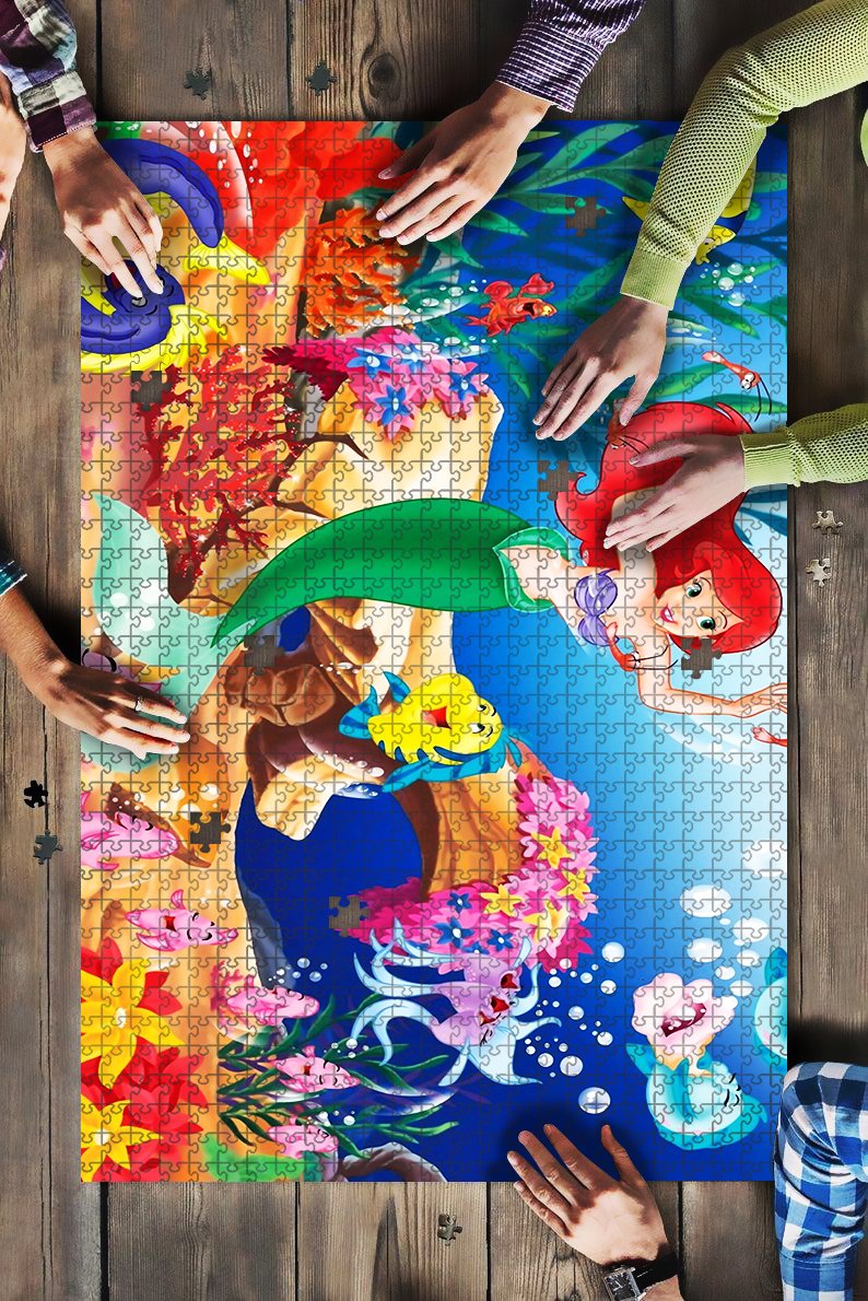 Mermaid Jigsaw Puzzle Mc