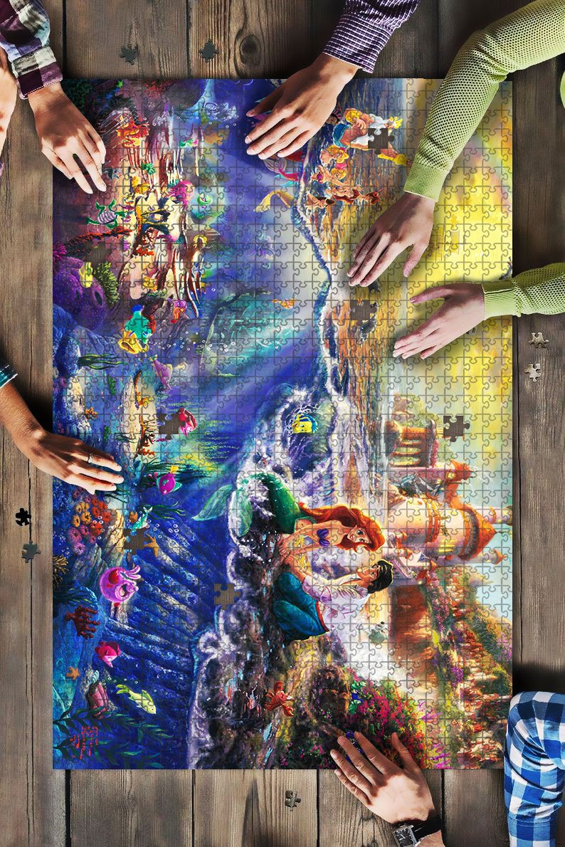 Mermaid Movie Jigsaw Puzzle Mc