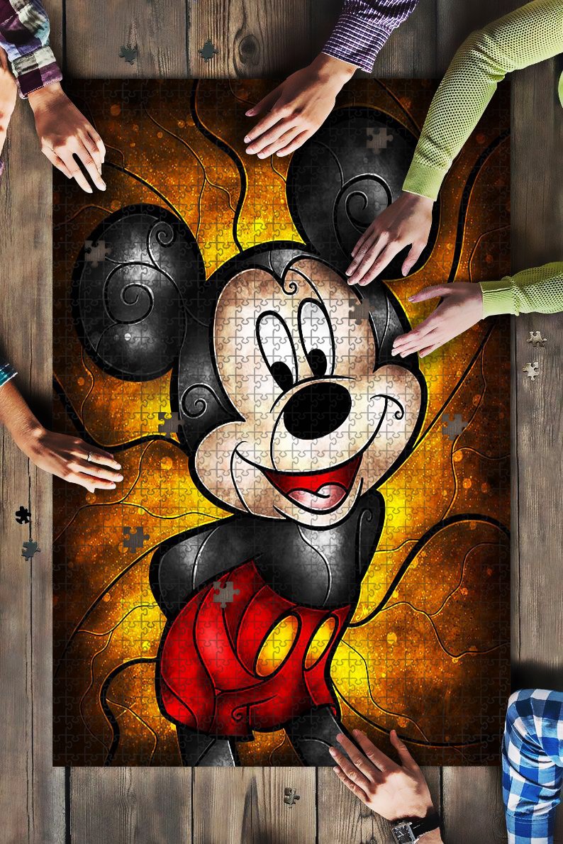 Mice Glass Jigsaw Puzzle