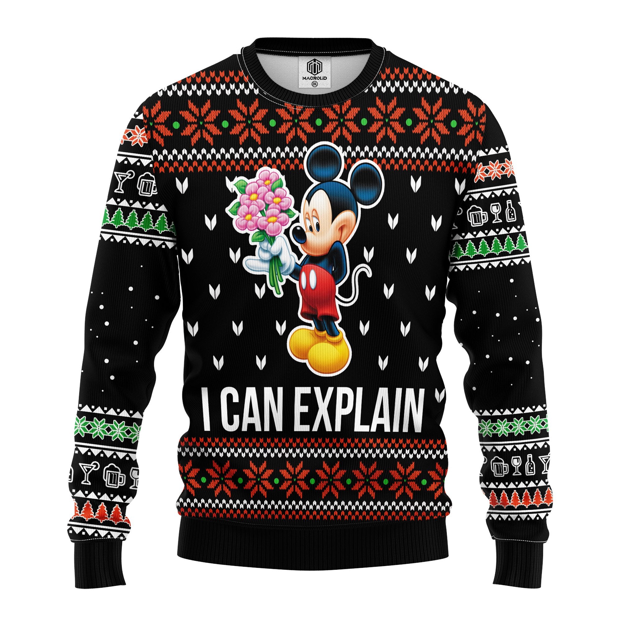 Mice Explain Ugly Christmas Sweater Amazing Gift Idea Thanksgiving Gift