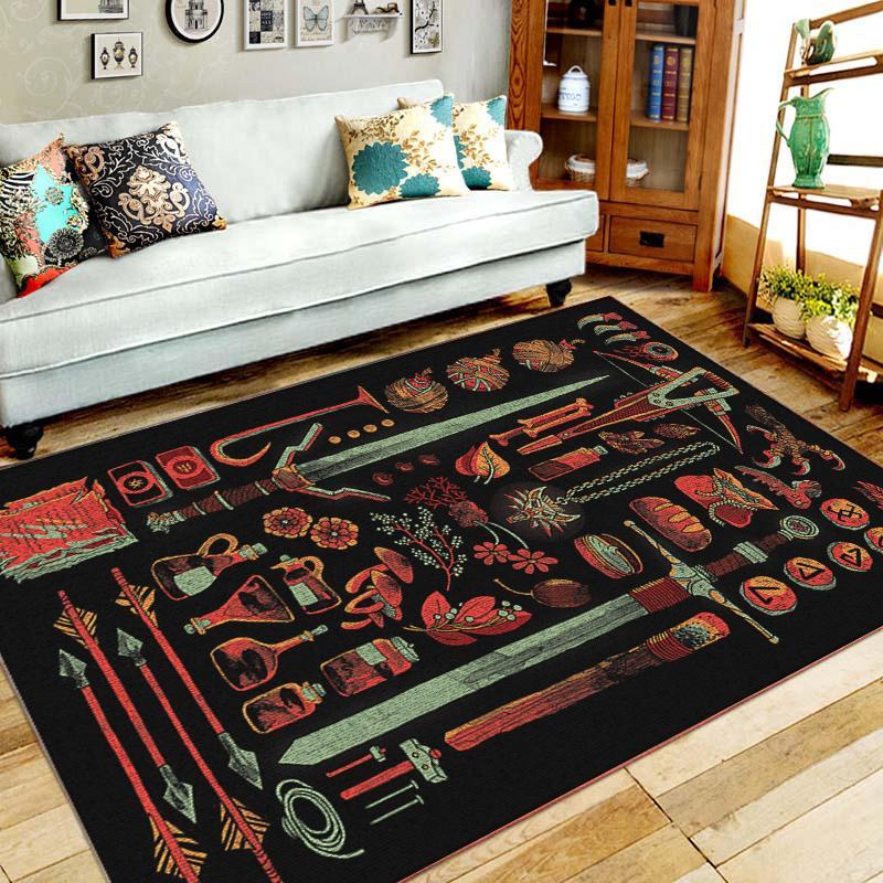 Witcher Area Rug Home Decor Bedroom Living Room Decor