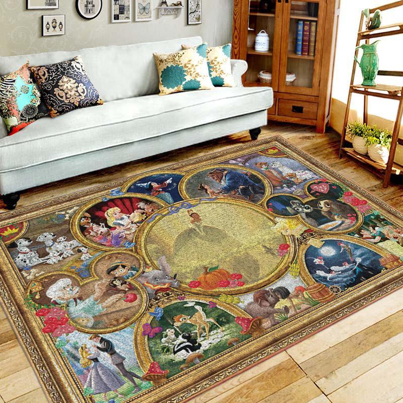 The Princess And The Frog Area Rug Home Decor Bedroom Living Room Decor