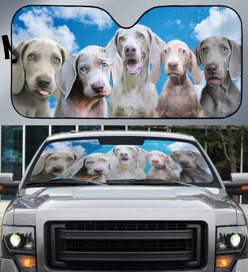 Weimaraners Auto Sun Shade Amazing Best Gift Ideas 2021