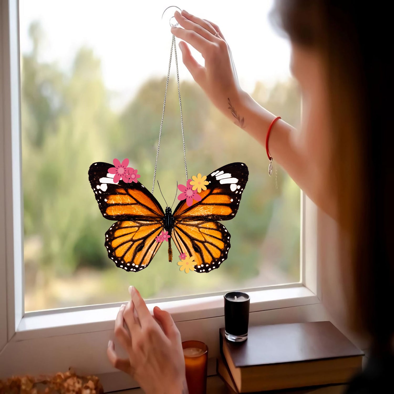 Monarch Butterfly 2021 Window Mica Decor Home Decoration