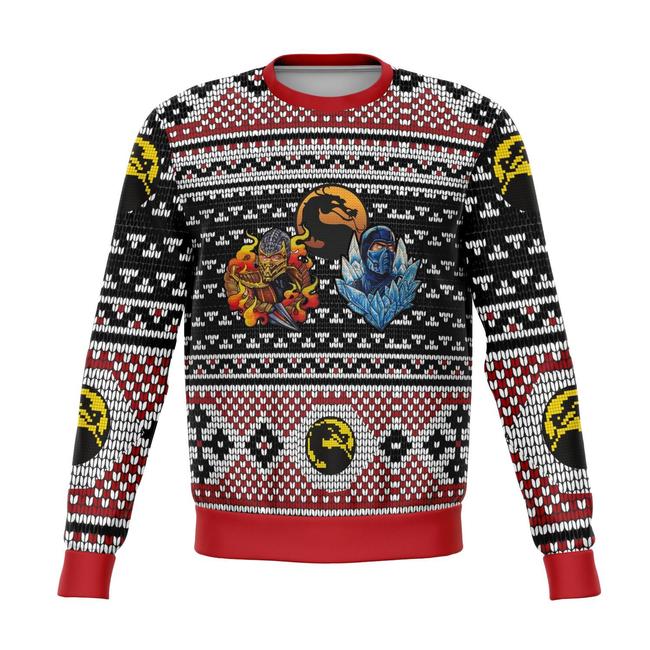 Mortal Combat Ninjas Premium Ugly Christmas Sweater Amazing Gift Idea Thanksgiving Gift