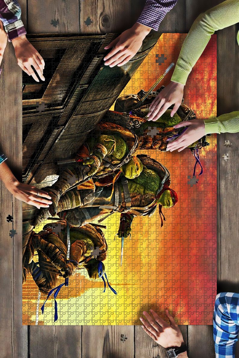 Mutant Ninja Turtles 2 Jigsaw Puzzle Mc