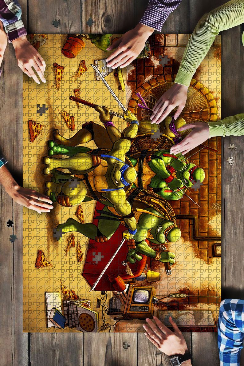 Mutant Ninja Turtles 5 Jigsaw Puzzle Mc