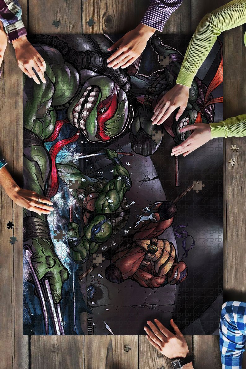 Mutant Ninja Turtles Jigsaw Puzzle Mc