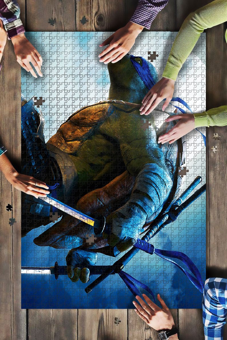 Mutant Ninja Turtles At Night Jigsaw Puzzle Mc