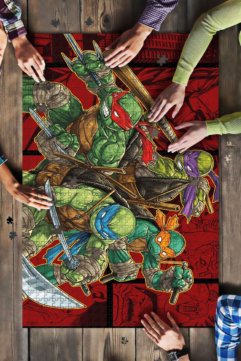 Mutant Ninja Turtles Comic Jigsaw Puzzle Mc