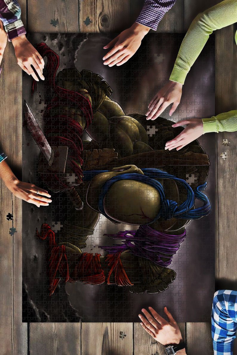 Mutant Ninja Turtles Hurt Jigsaw Puzzle Mc