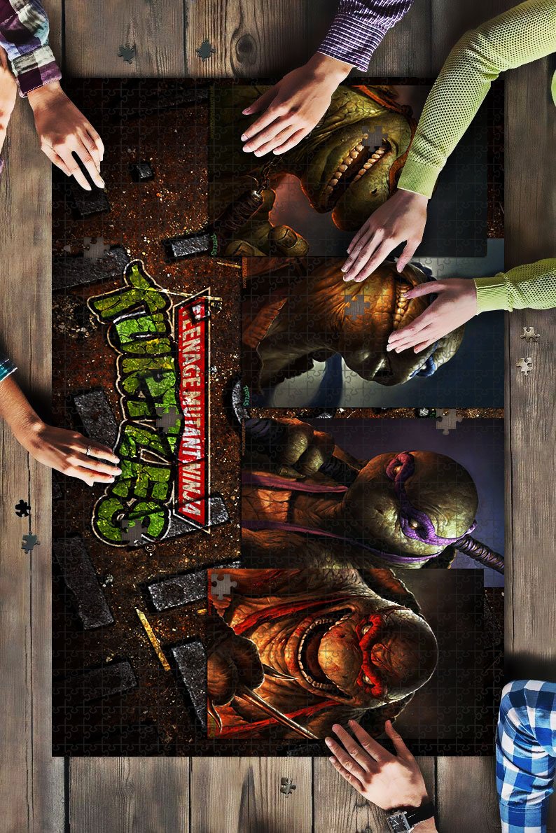 Mutant Ninja Turtles Poster Jigsaw Puzzle Mc