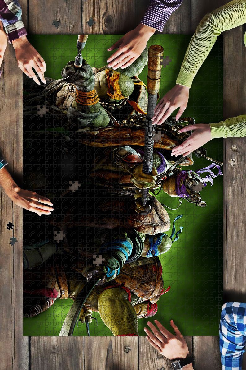 Mutant Ninja Turtles Team 1 Jigsaw Puzzle Mc