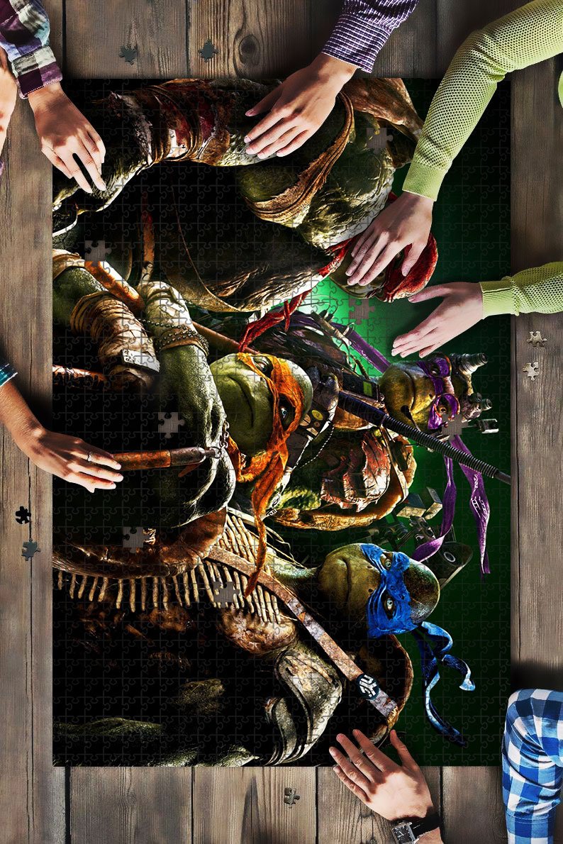 Mutant Ninja Turtles Team Jigsaw Puzzle Mc