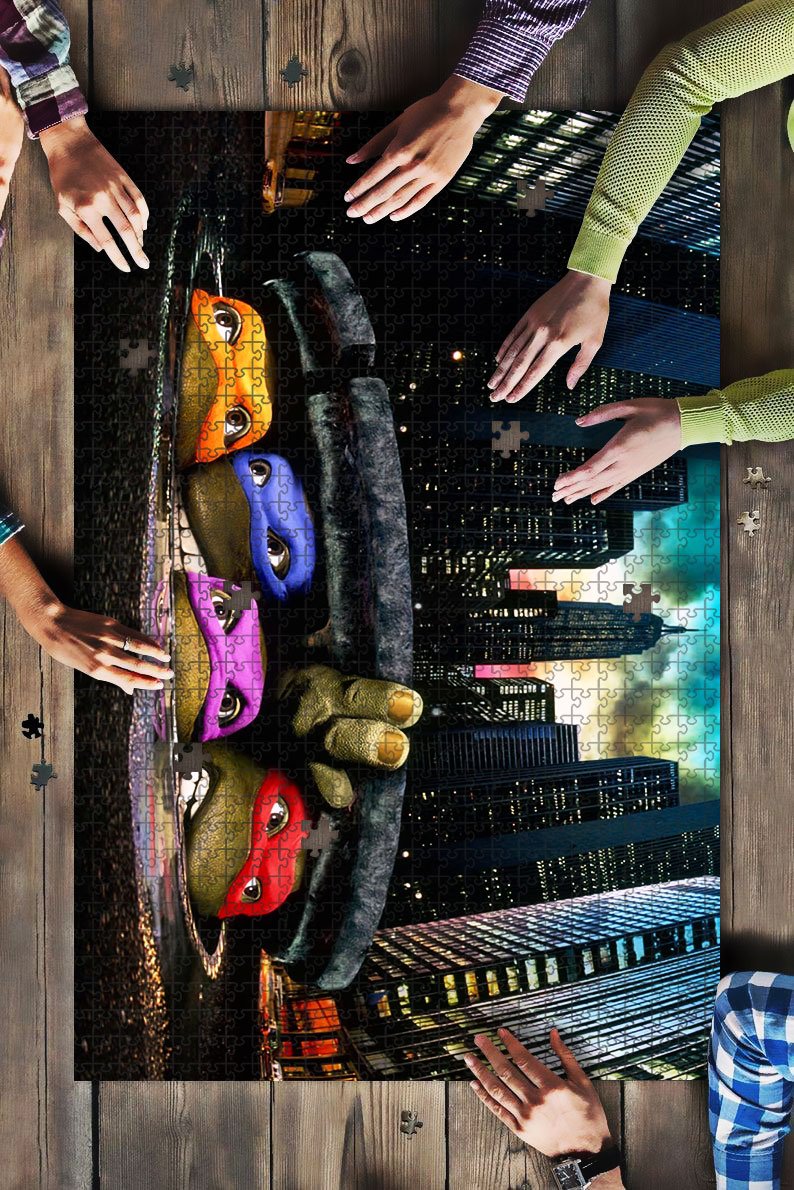 Mutant Ninja Turtles Under City Jigsaw Puzzle Mc