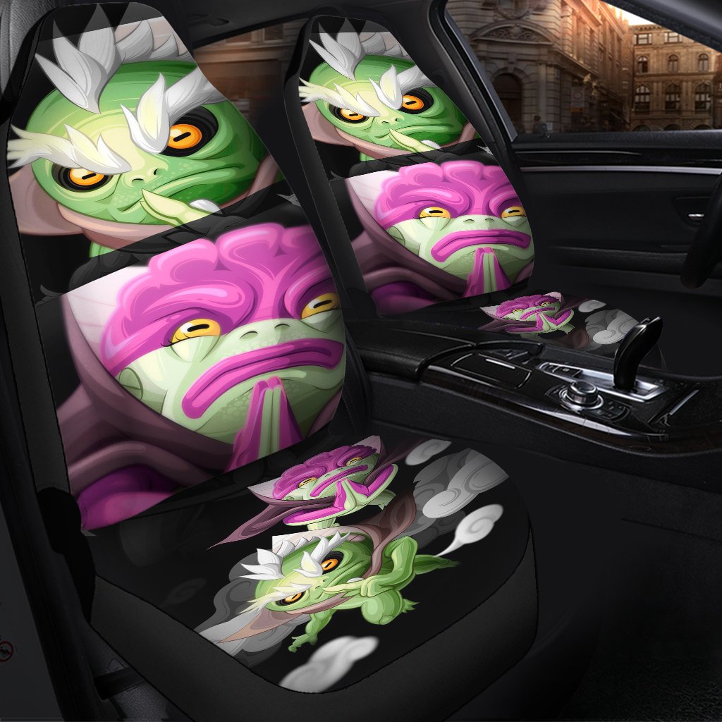 Naruto Two Old Frog Seat Covers