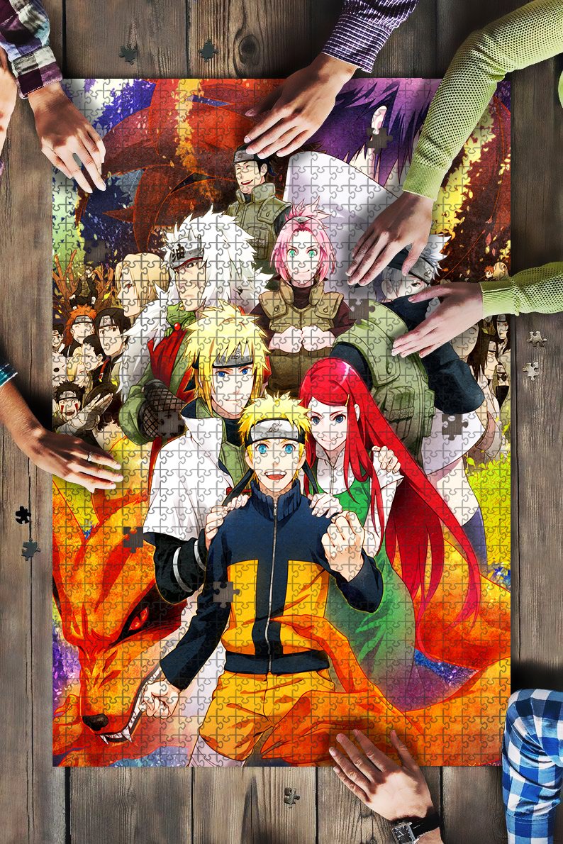 Naruto And Family And Friends Puzzle