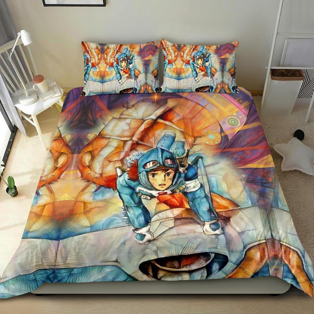 Nausicaa Of The Valley Of The Wind Bedding SetDuvet Cover And Pillowcase Set