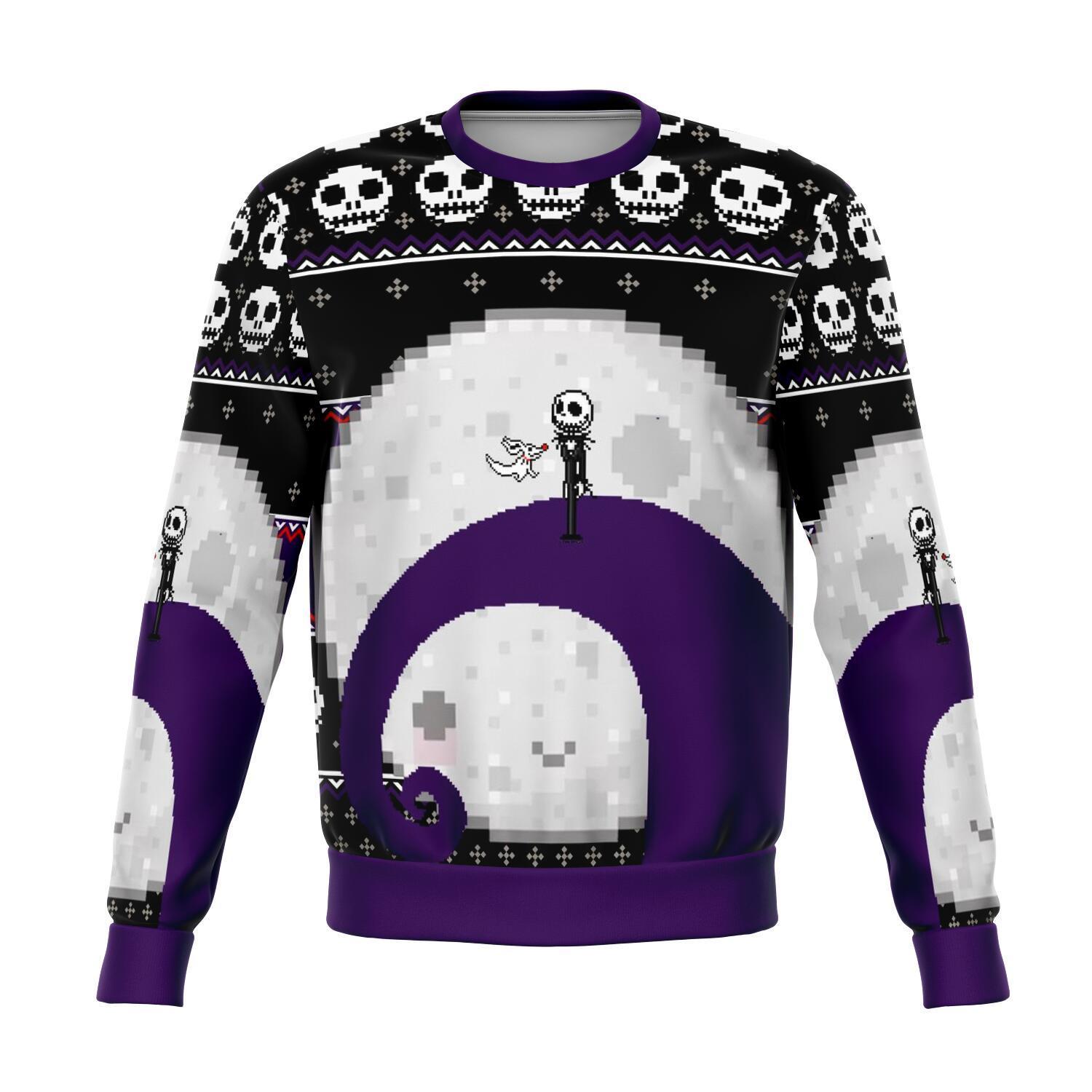 Nightmare Jack Moon Premium Ugly Christmas Sweater Amazing Gift Idea Thanksgiving Gift