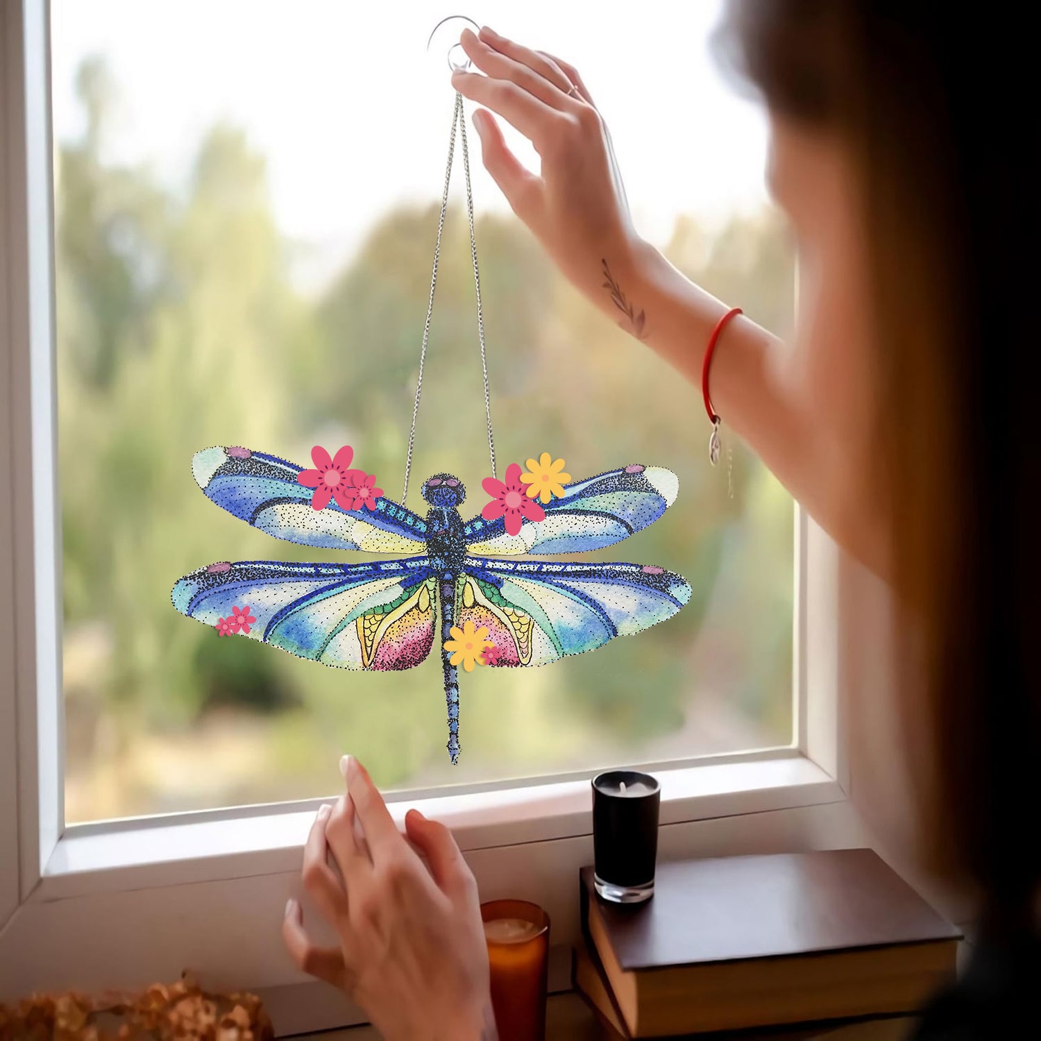 Nsect Dragonfly 2021 Window Mica Decor Home Decoration