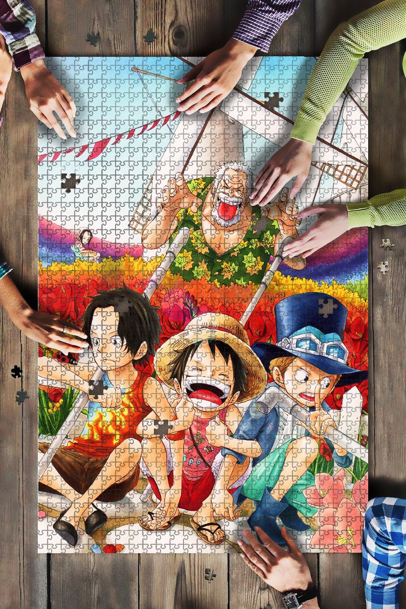 One Peace Kids Anime Jigsaw Puzzle