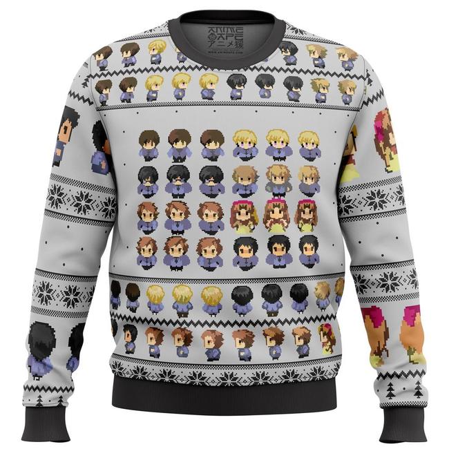 Ouran High School Host Club Sprites Premium Ugly Christmas Sweater Amazing Gift Idea Thanksgiving Gift