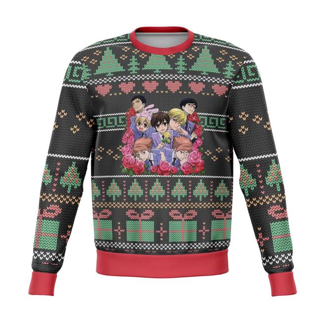 Ouran High School Premium Ugly Christmas Sweater Amazing Gift Idea Thanksgiving Gift