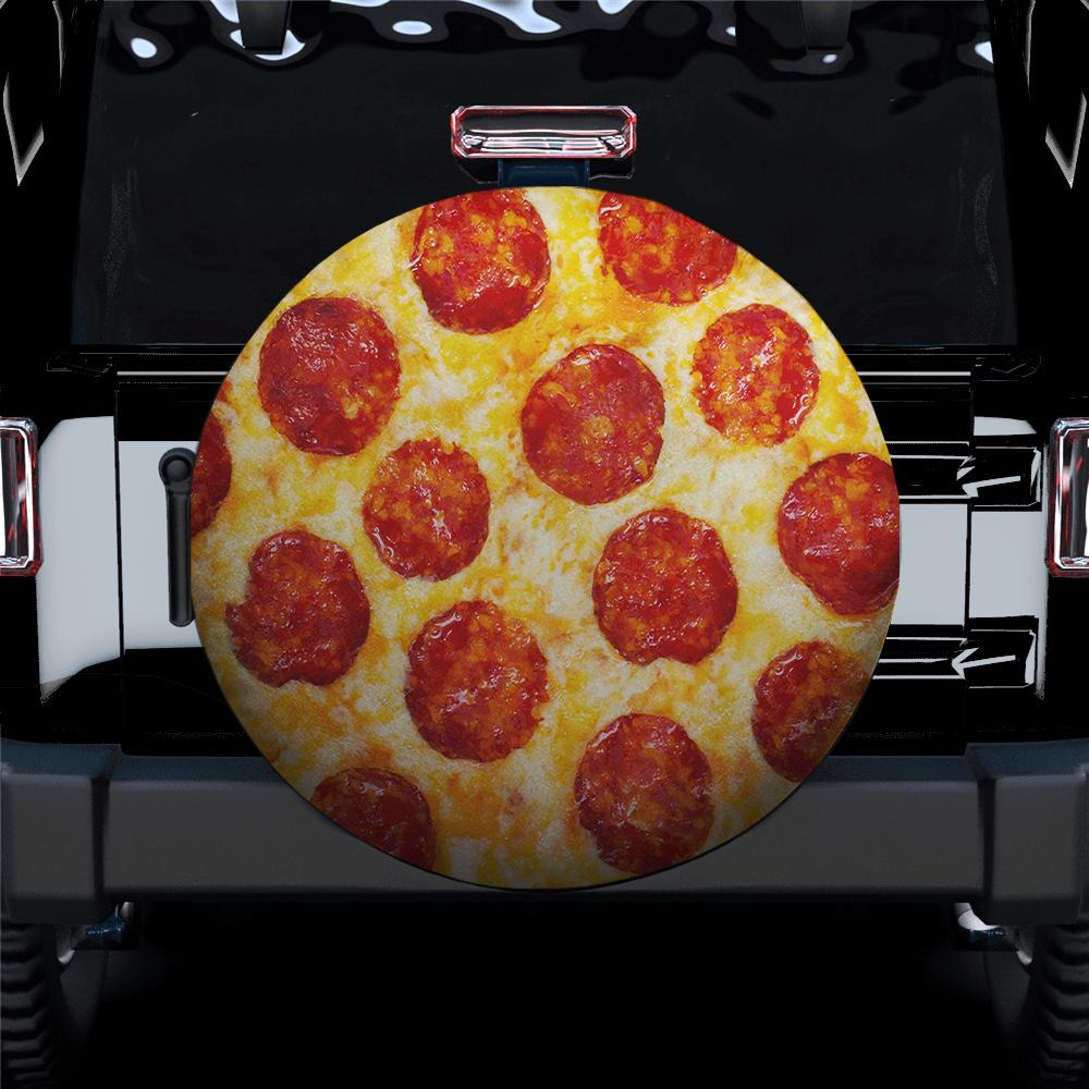 Pizza Spare Tire Cover Gift For Campers