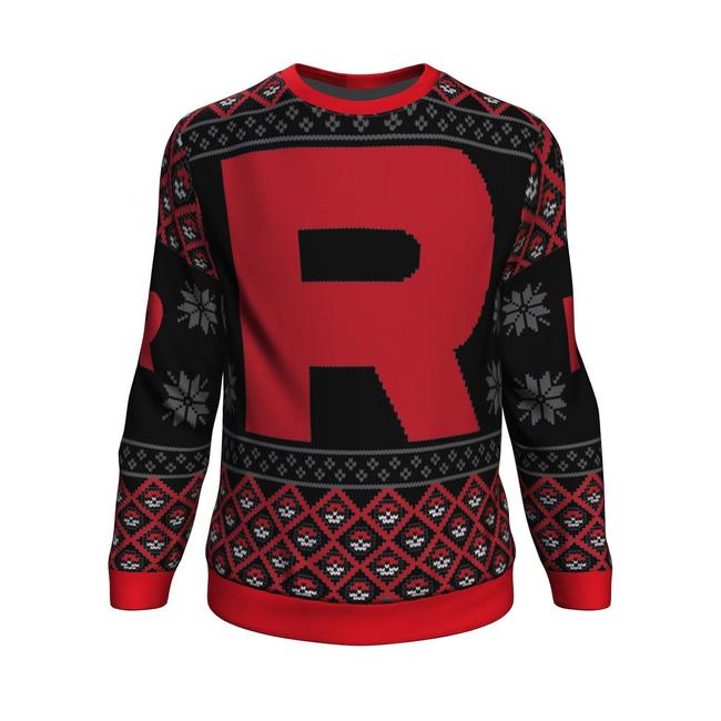 Pokemon Team Rocket Premium Ugly Christmas Sweater Amazing Gift Idea Thanksgiving Gift