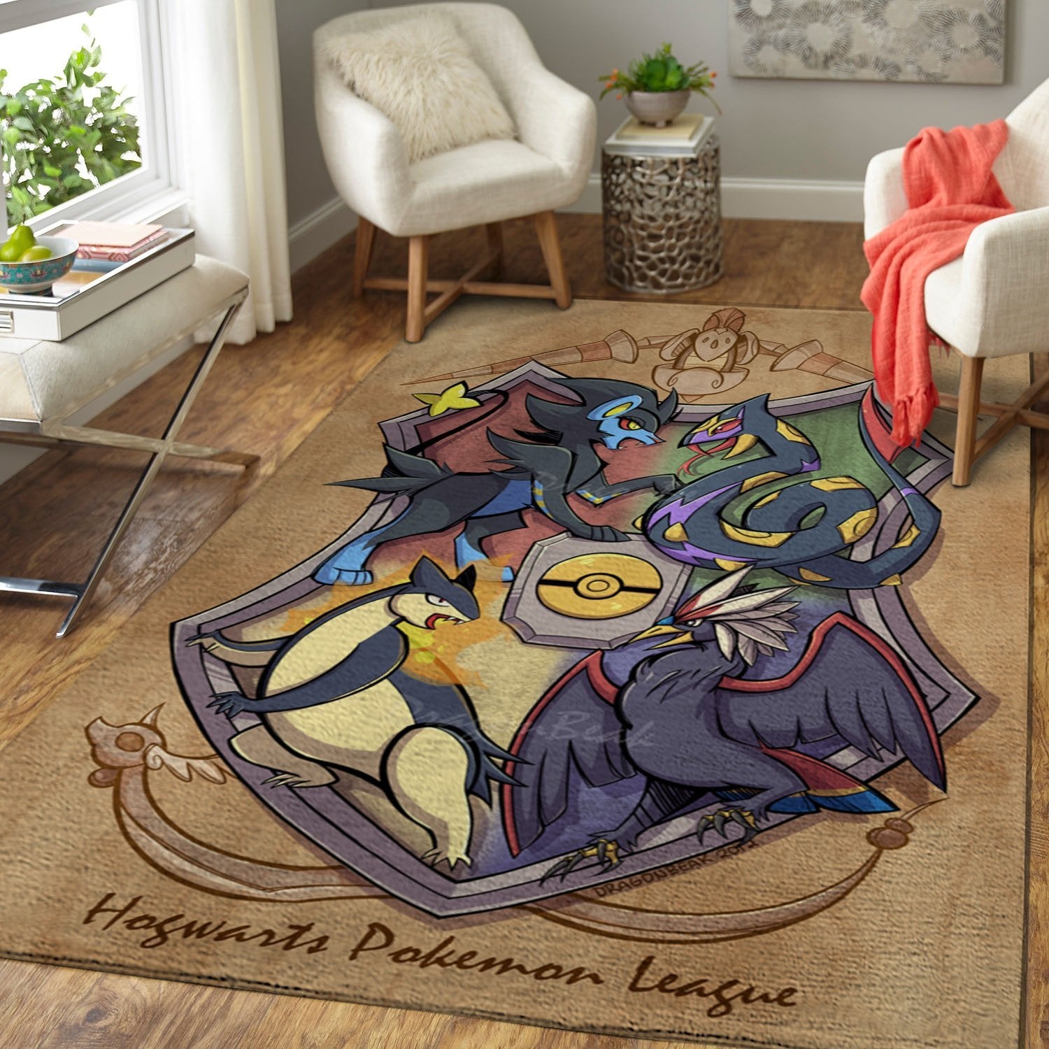 Pokemon Area Rug Home Decor Bedroom Living Room Decor