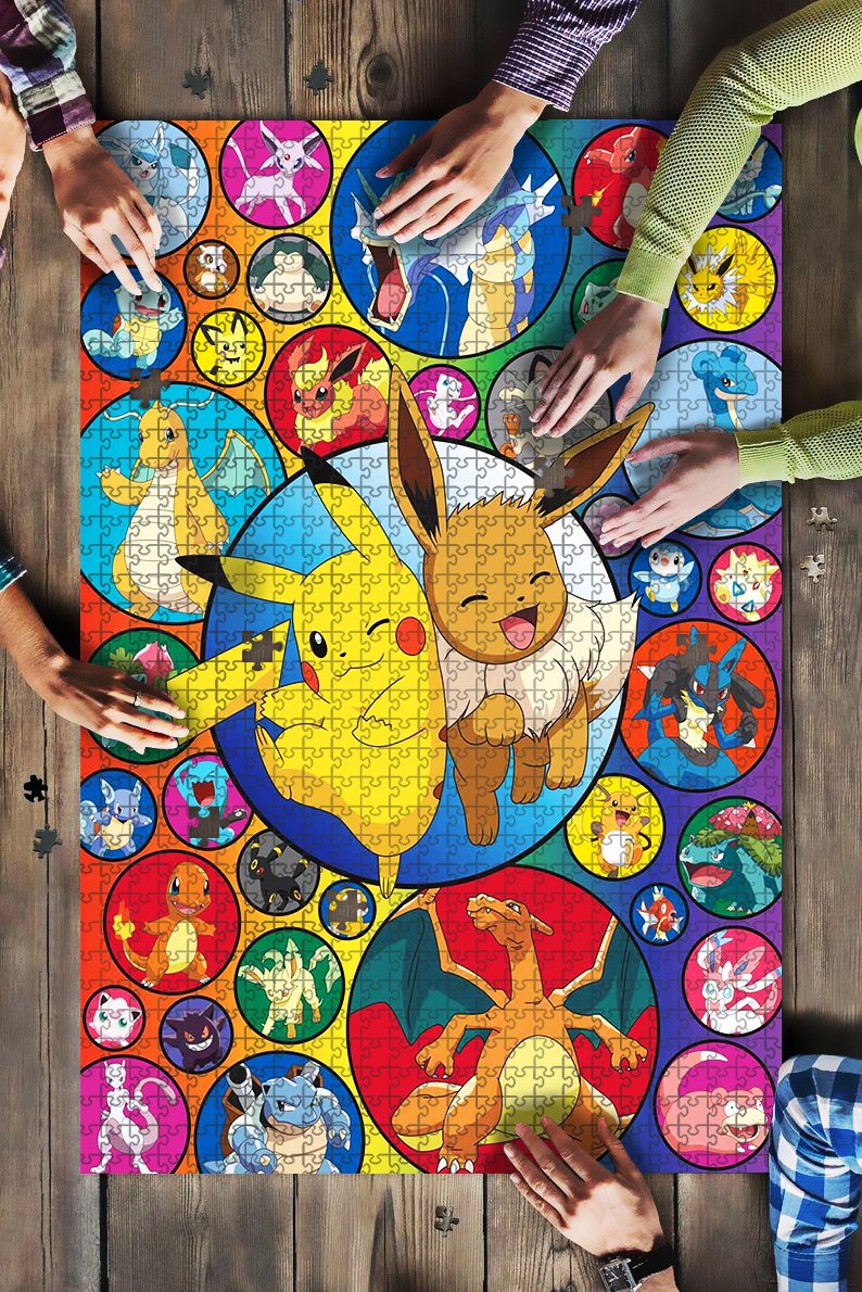 Pokemon Super Cute Jigsaw Jigsaw Puzzle Kid Toys