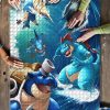 Pokemon Water Battle Jigsaw Puzzle