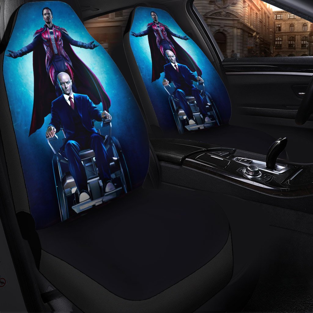 Professor X And Magneto Xmen Seat Covers